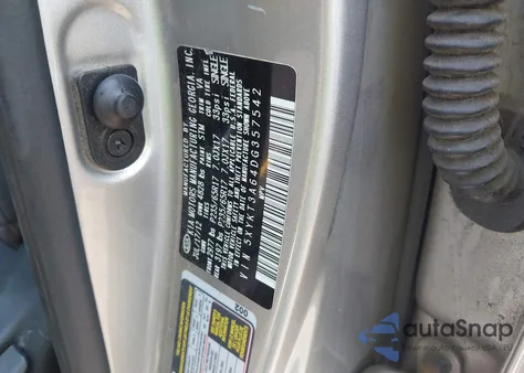 2013 Kia Sorento Lx из США, поврежденный, VIN 5XYKT3A64DG357542